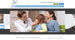 Desktop Screenshot of contactdoctor.in